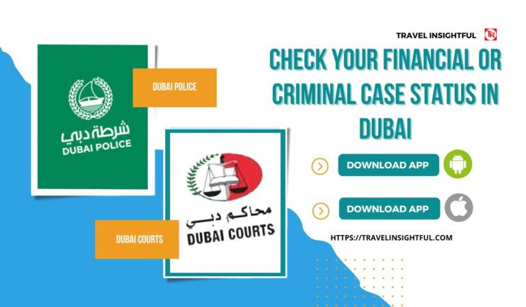 Financial or Criminal Case Status